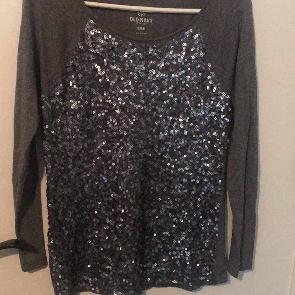Sequenced Grey Top!